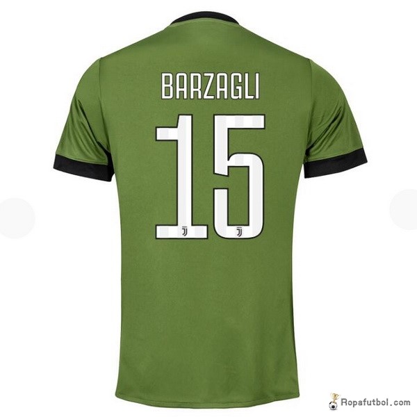 Camiseta Juventus Replica Tercera Ropa Barzagli 2017/18